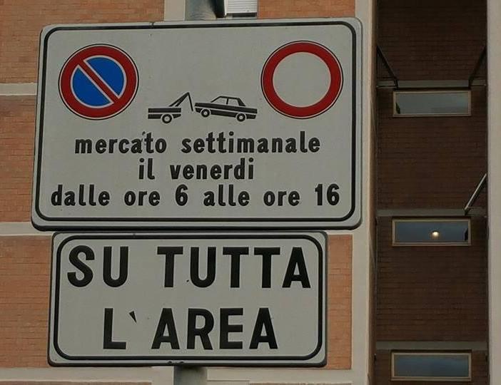 Il mercato non c’è più ma il divieto resta