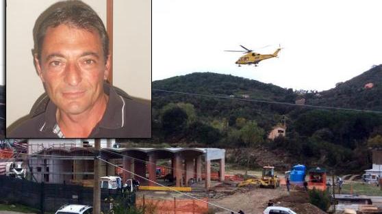 La vittima, Athos Catardi, e il cantiere dove è avvenuto l'incidente mortale