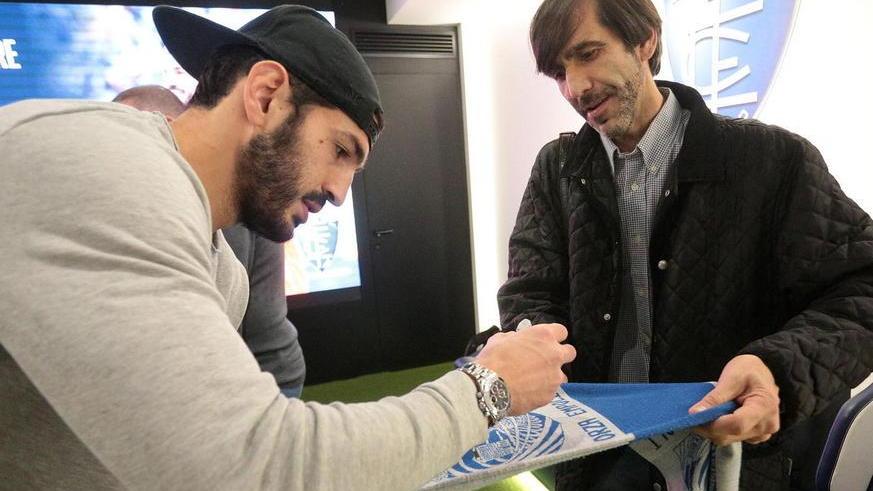 L’affetto dei tifosi “scalda” Saponara