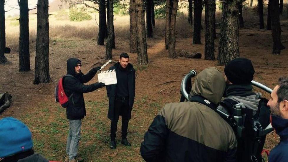 Gabbani gira a Campocecina il suo nuovo videoclip