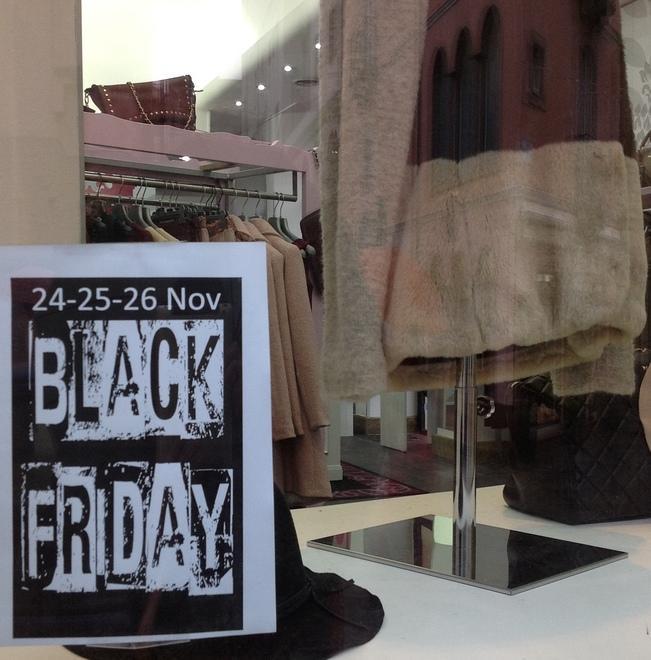 Il Black friday americano arriva in città 