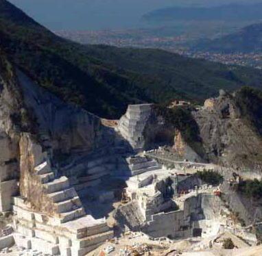 Uno scorcio delle cave