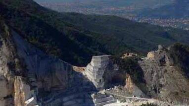 Uno scorcio delle cave