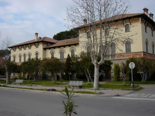 La sede della Società Bonifiche Sarde ad Arborea