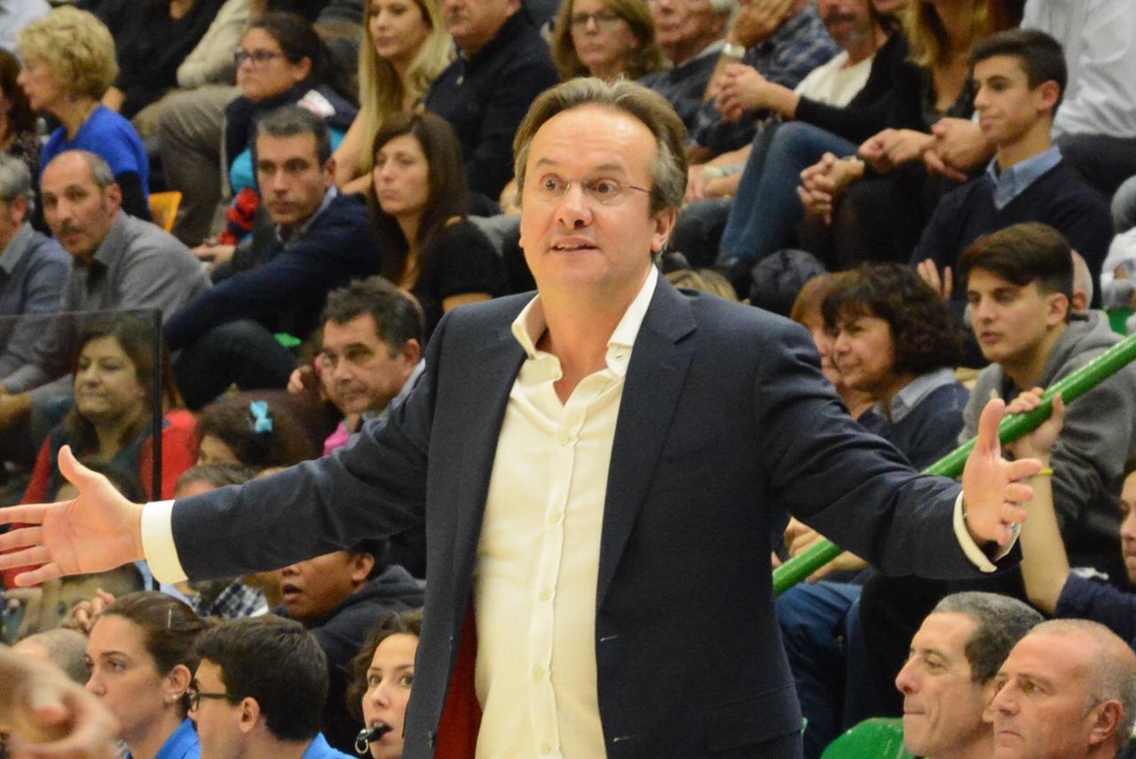 Il coach Federico Pasquini