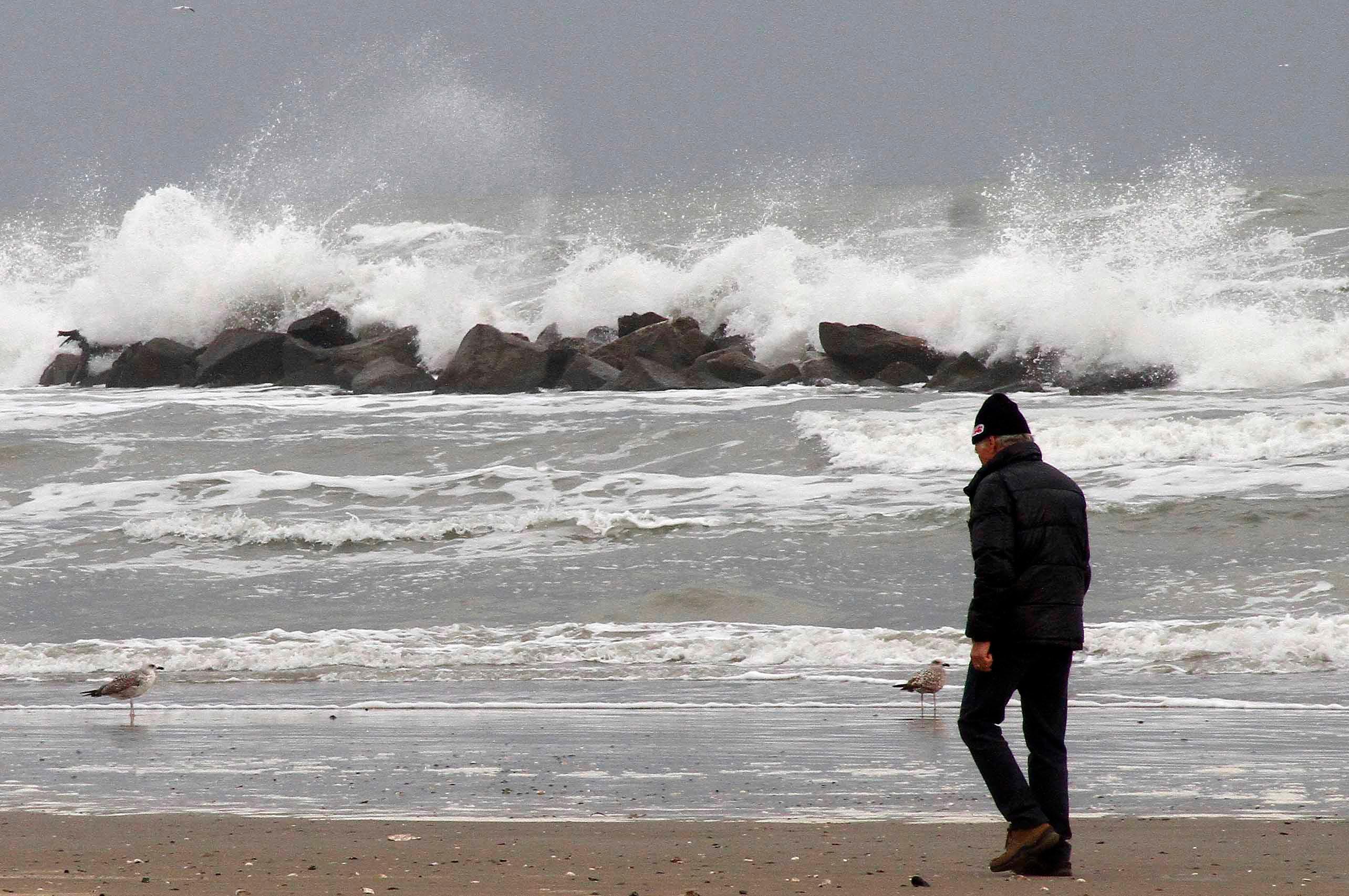 Mare mosso ai Lidi