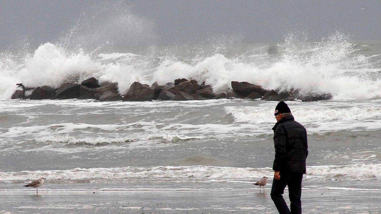 Mare mosso ai Lidi