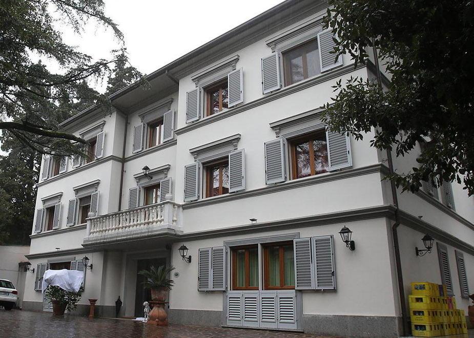 Una veduta dell’Hotel Villa Maria in via Maona a Montecatini 