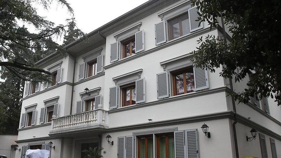 Una veduta dell’Hotel Villa Maria in via Maona a Montecatini