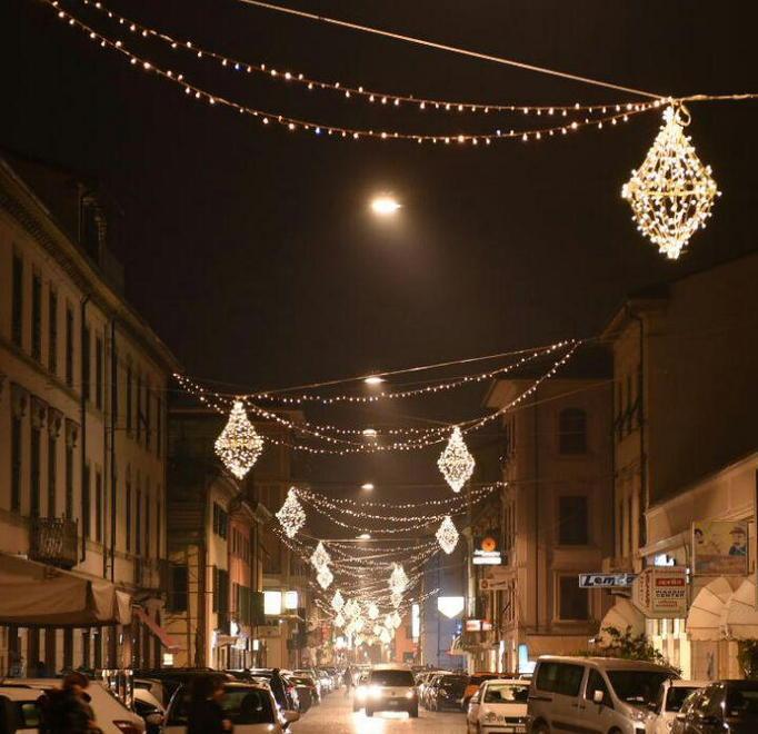 Borgo Giannotti, piacciono le luci di Natale