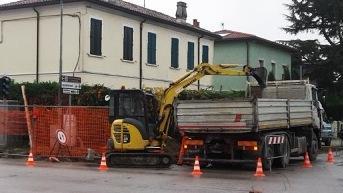Lavori di manutenzione stradale