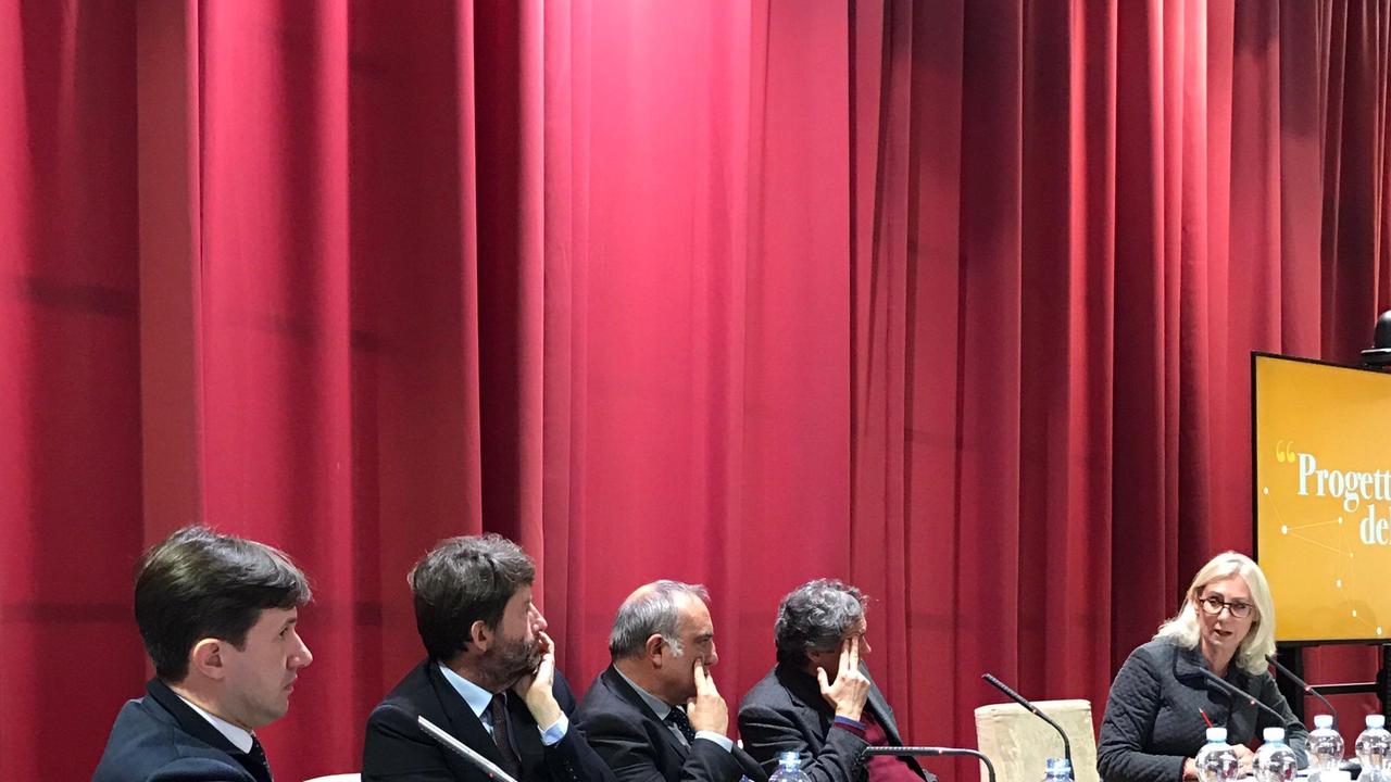 La cerimonia di inagurazione dell'anno accademico dell'istituto Ciampi a Firenze