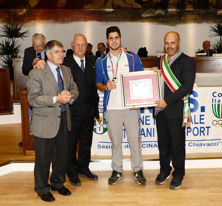 Dario Verani, Atleta dell'anno 2016 (foto Michele Falorni/Silvi)