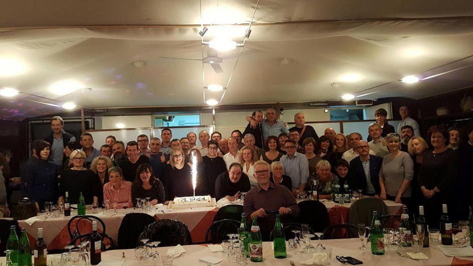 I castelfranchesi del 1961 si ritrovano a cena