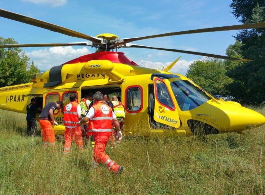 Cade dalla moto a tredici anni e viene ricoverato al Meyer