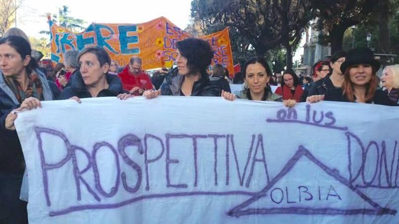 Anche Prospettiva donna al corteo dei 100mila a Roma