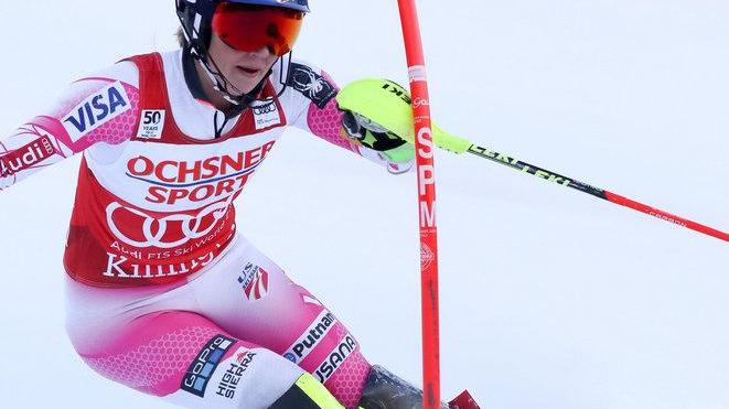 Sci alpino, la Shiffrin ancora imbattibile Domina lo slalom di Killington, azzurre ko
