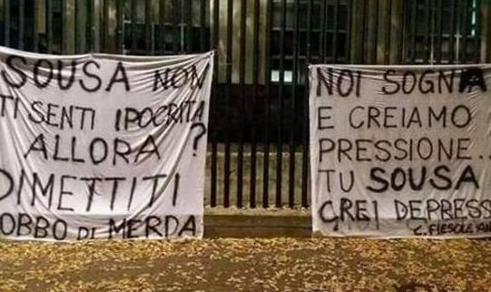Sousa contestato alla vigilia della sfida all’Inter