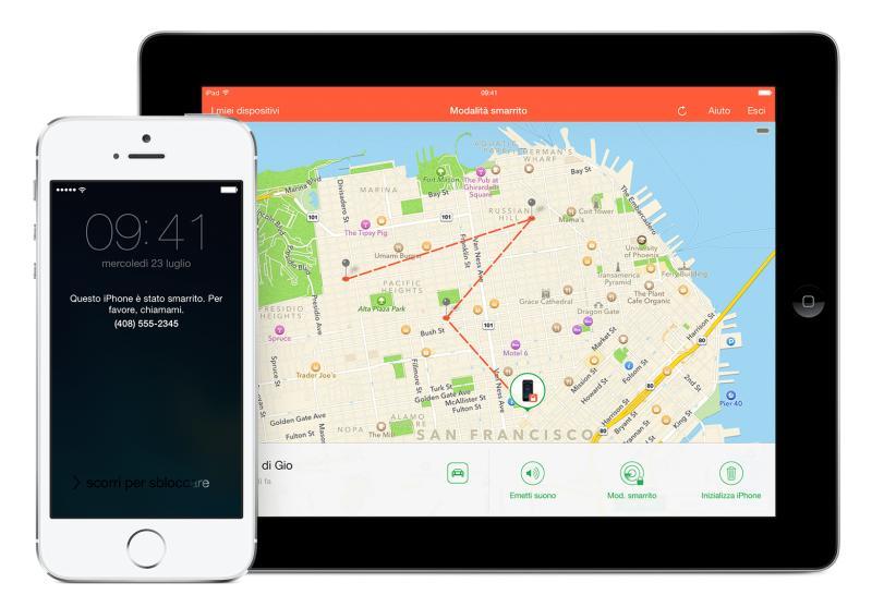 L'applicazione per rintracciare i telefoni cellulari Apple