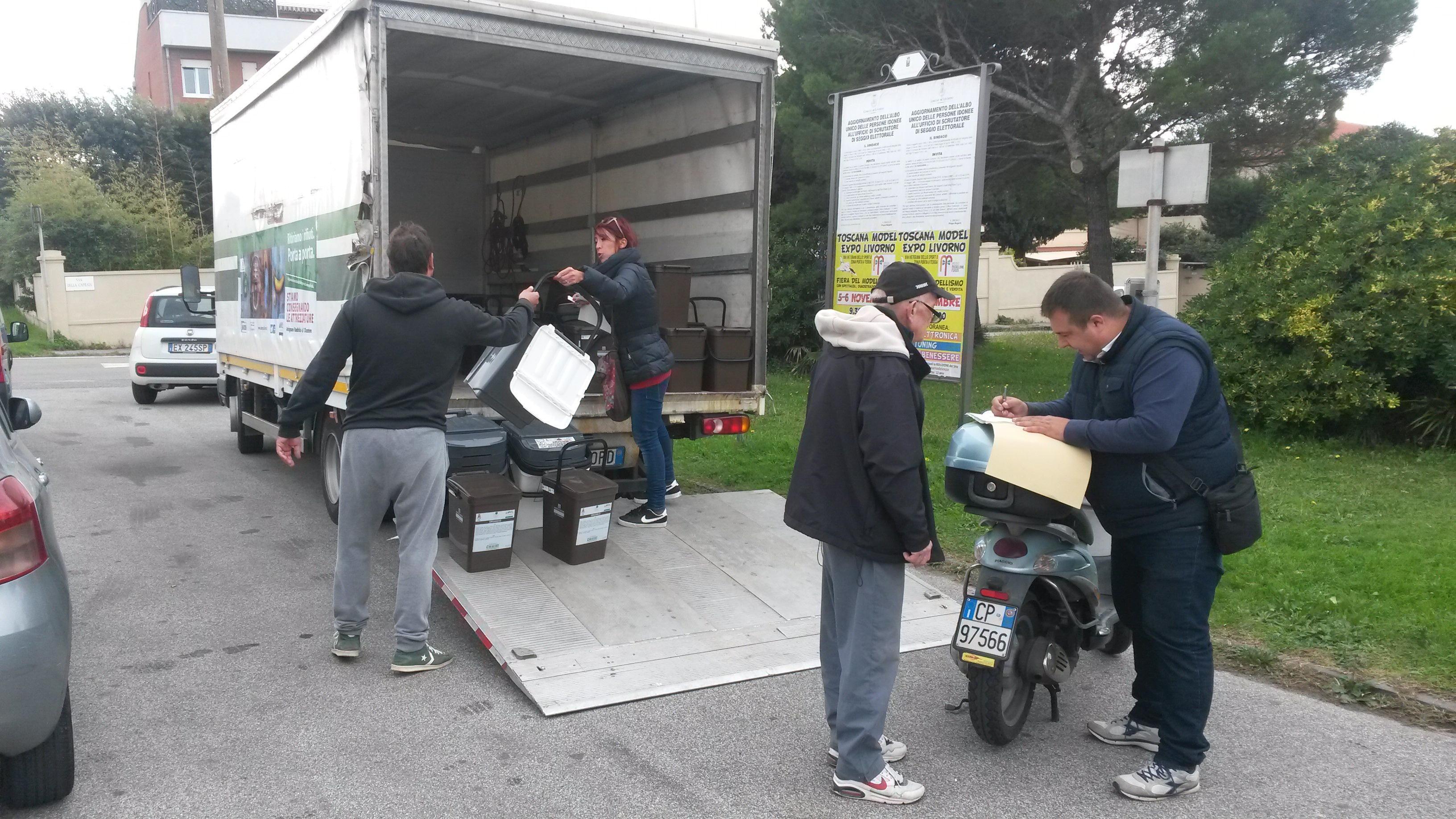 Rifiuti, dal primo dicembre parte il porta a porta ad Antignano e Banditella