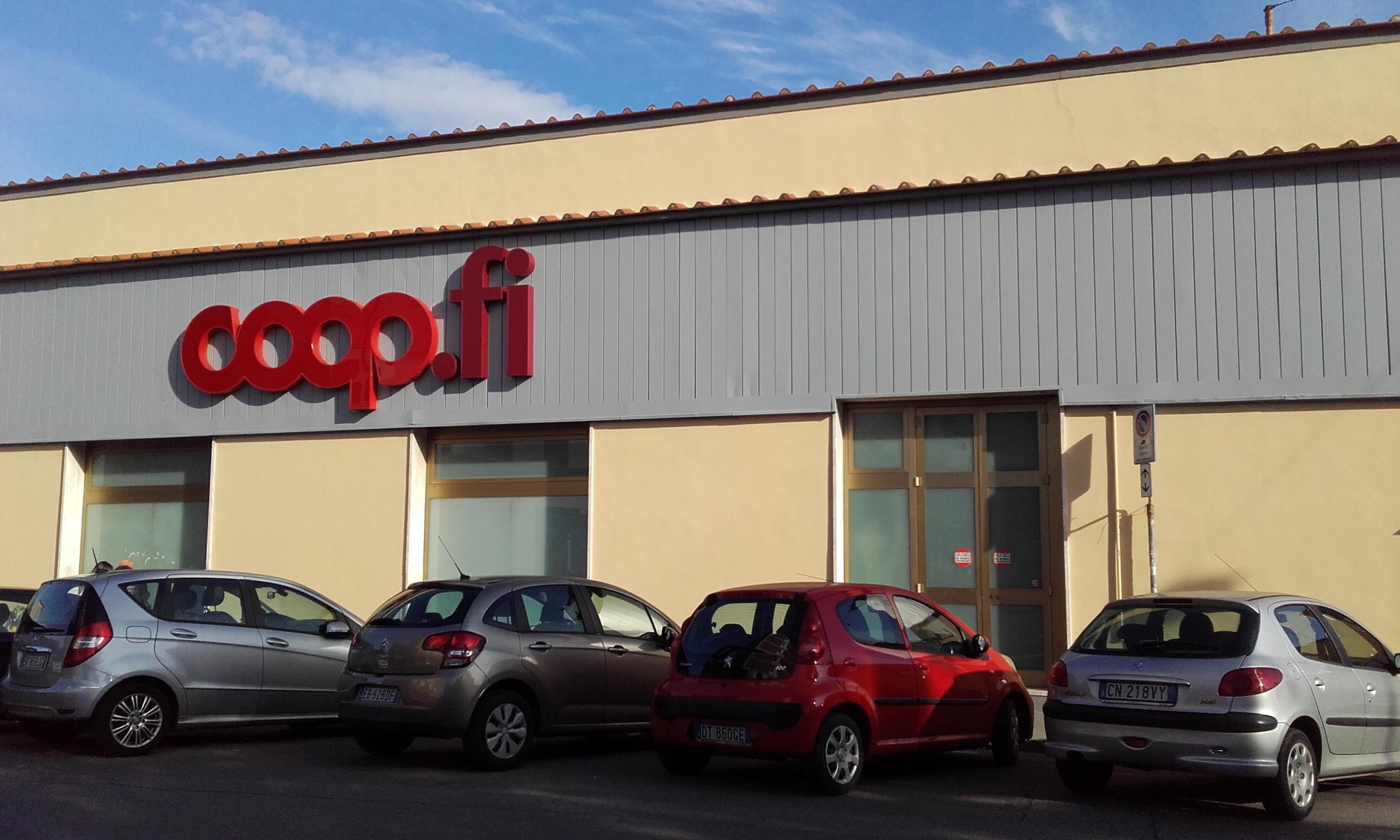 Il supermercato Coop di via Strozzi