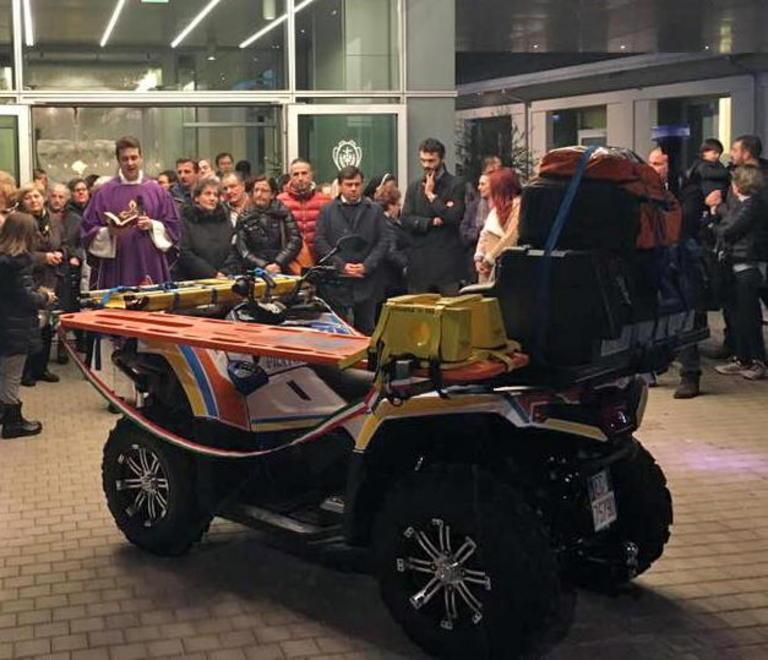 Arriva il primo quad della Misericordia