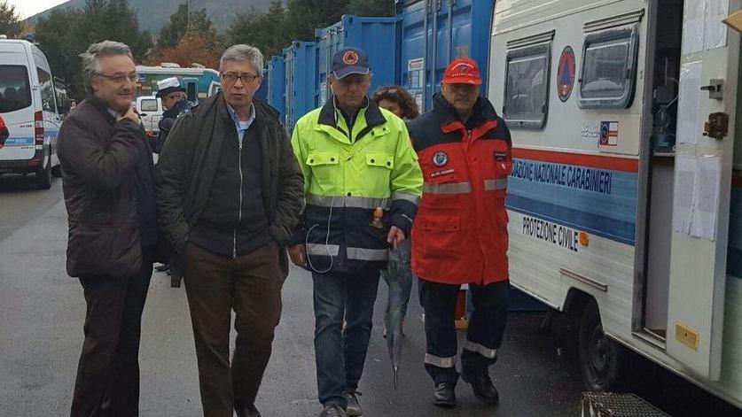 Sisma, l’aiuto degli ex carabinieri