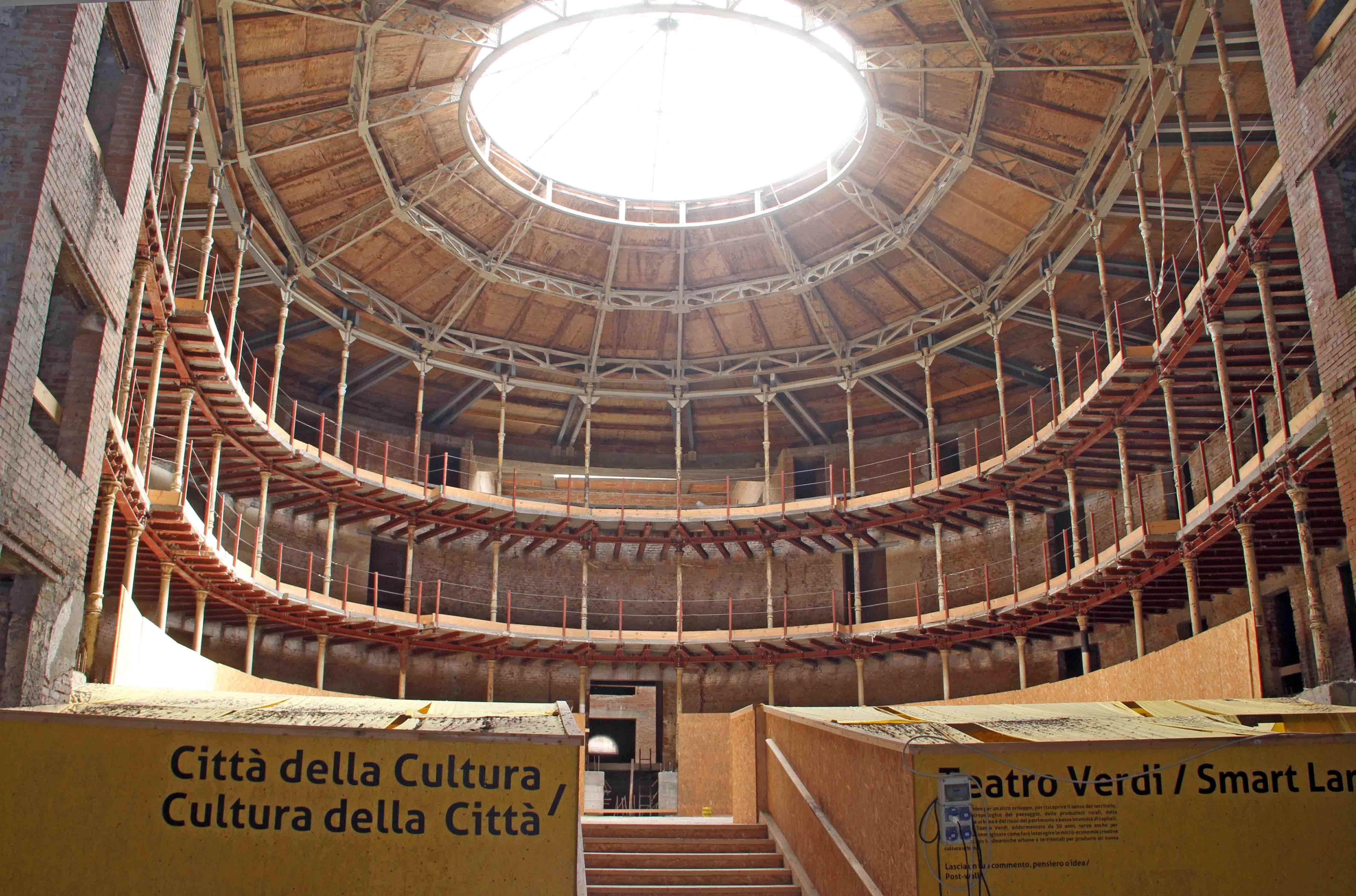 L'ex Teatro Verdi è in fase di riapertura