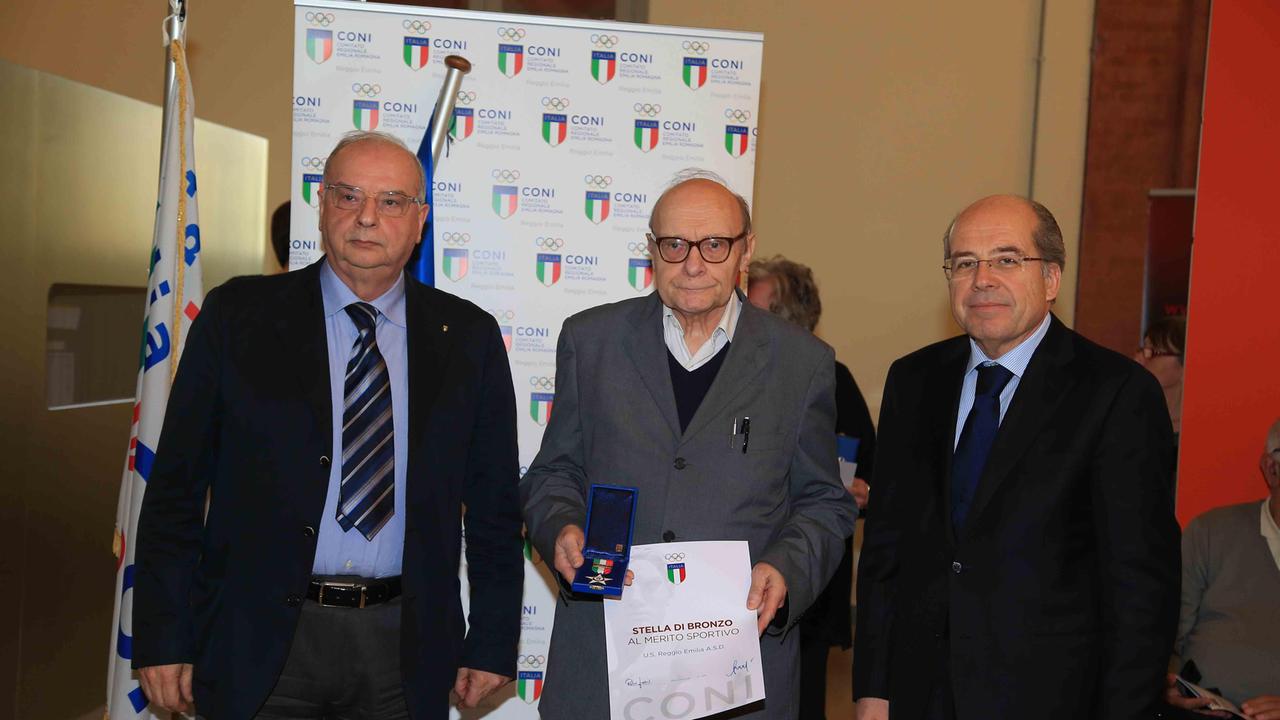 Il premio Piccinini assegnato all'Us Reggio Emilia