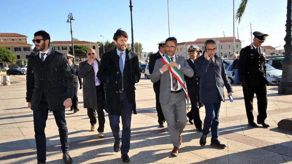 La visita del ministro Franceschini a Caprera