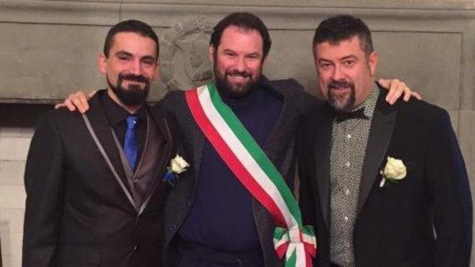 Carlo e Massimo hanno detto “sì” prima unione civile a Castello