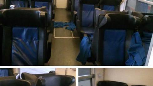 Attacco dei vandali al treno: ritardi sulla Saline-Cecina