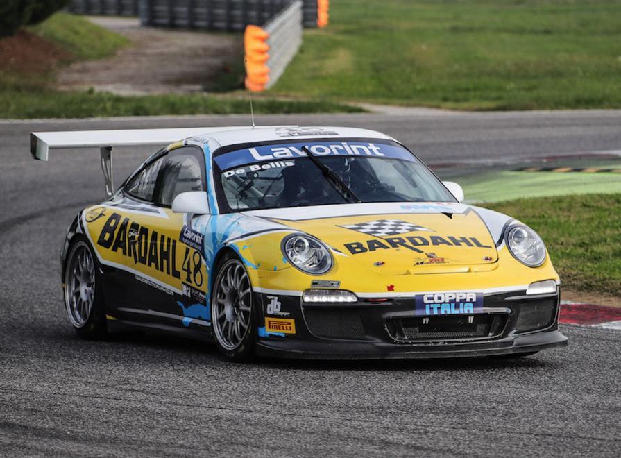 De Bellis in gara a Monza 