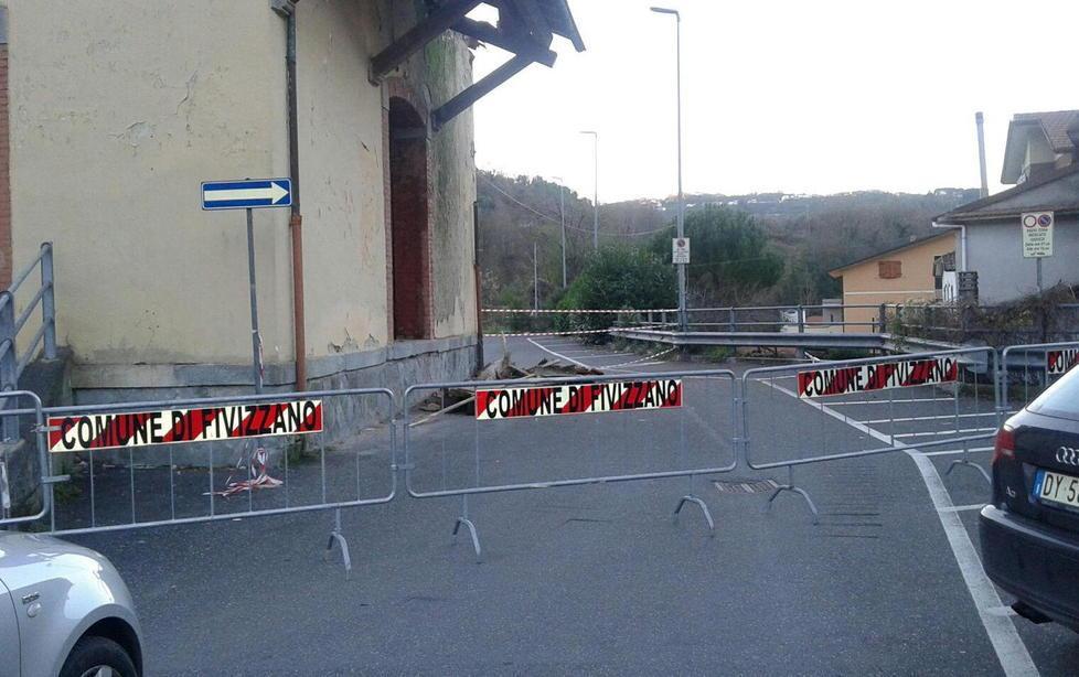 Crollo a Monzone, area messa in sicurezza 