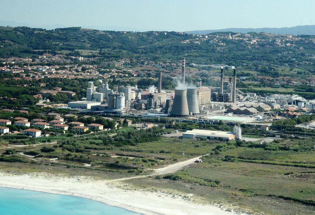 Panoramica della Solvay