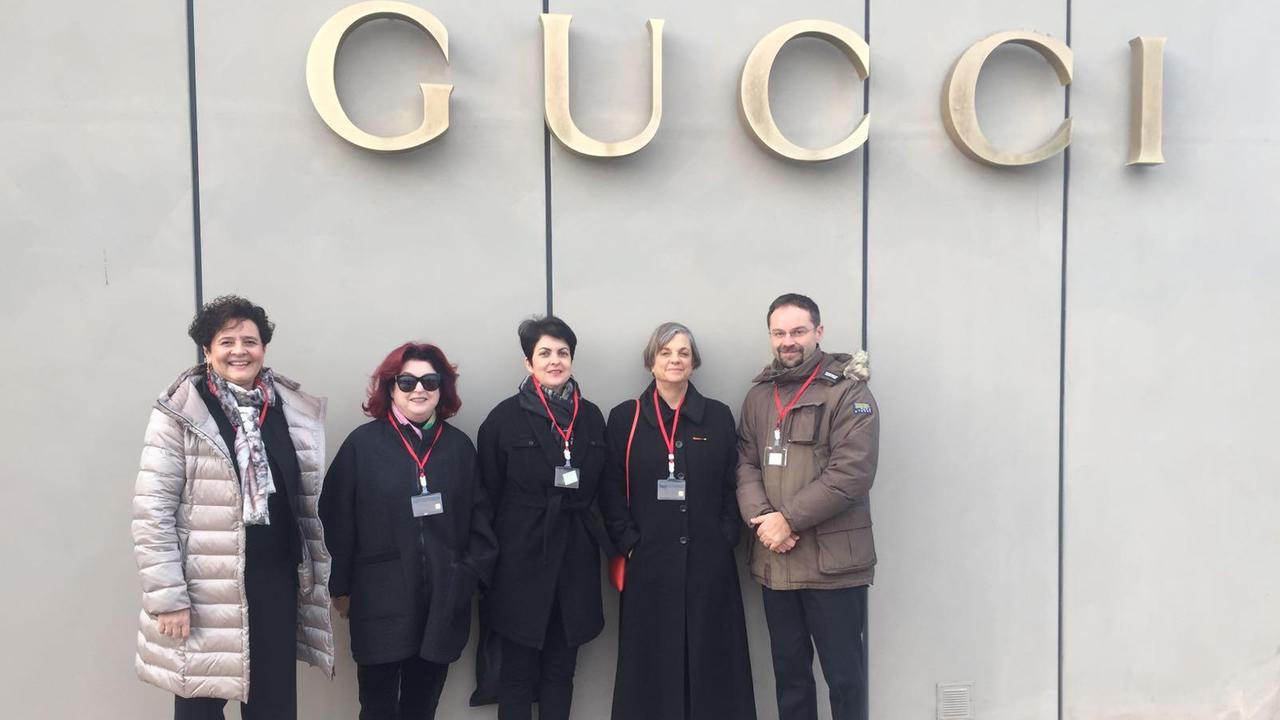 La visita della delegazione israeliana all’azienda Gucci