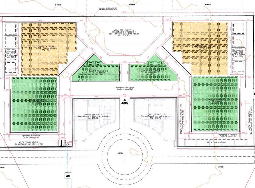 Prevendita dei loculi per finanziare il cimitero 