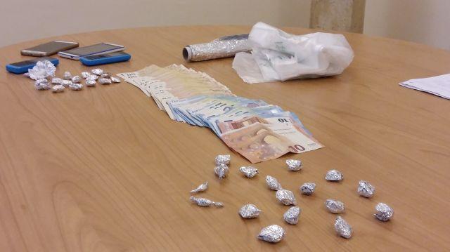 La droga sequestrata dai carabinieri