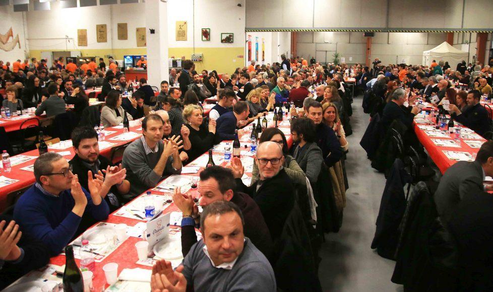 Cena di Boorea: 840 a tavola Raccolti più di 24mila euro 
