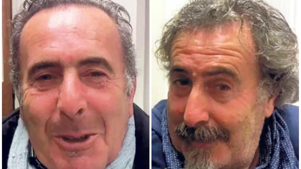 Da sinistra, Nino e Giuseppe Ianni