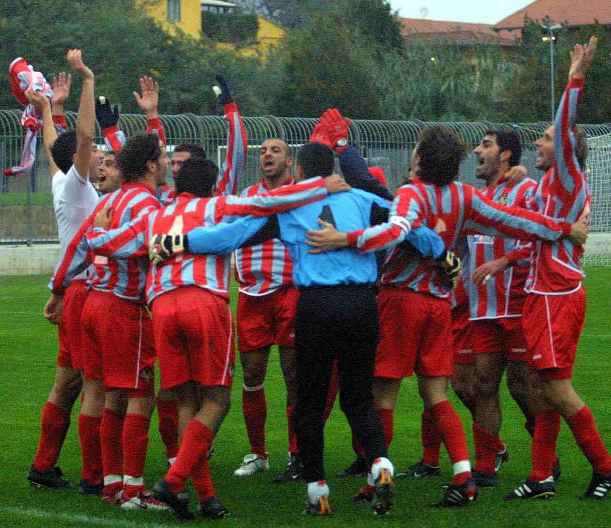 L'esultanza della Cremonese (foto d'archivio)