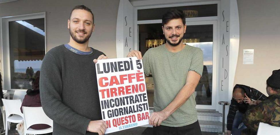 Venite a prendere un caffè con noi, lunedì 5 dalle 9.30  