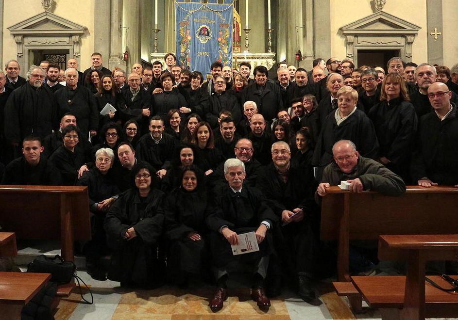 Quaranta i nuovi confratelli 