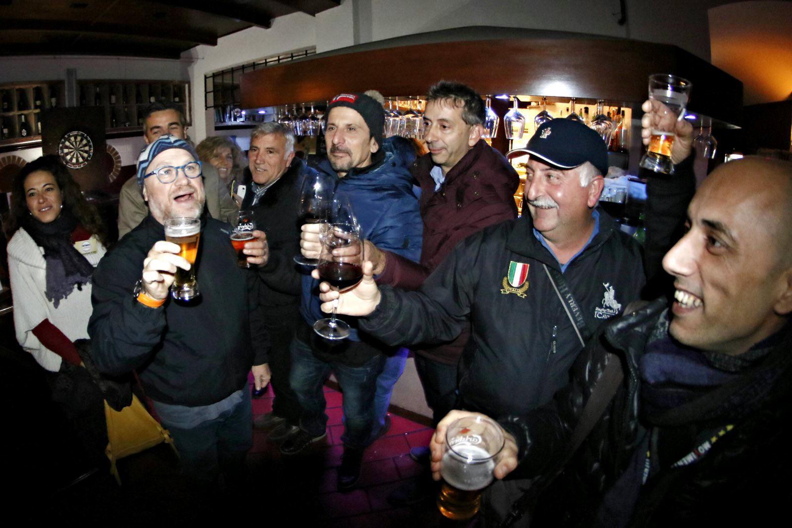 La festa a 5 Stelle con il sindaco Filippo Nogarin (Marzi Pentafoto)