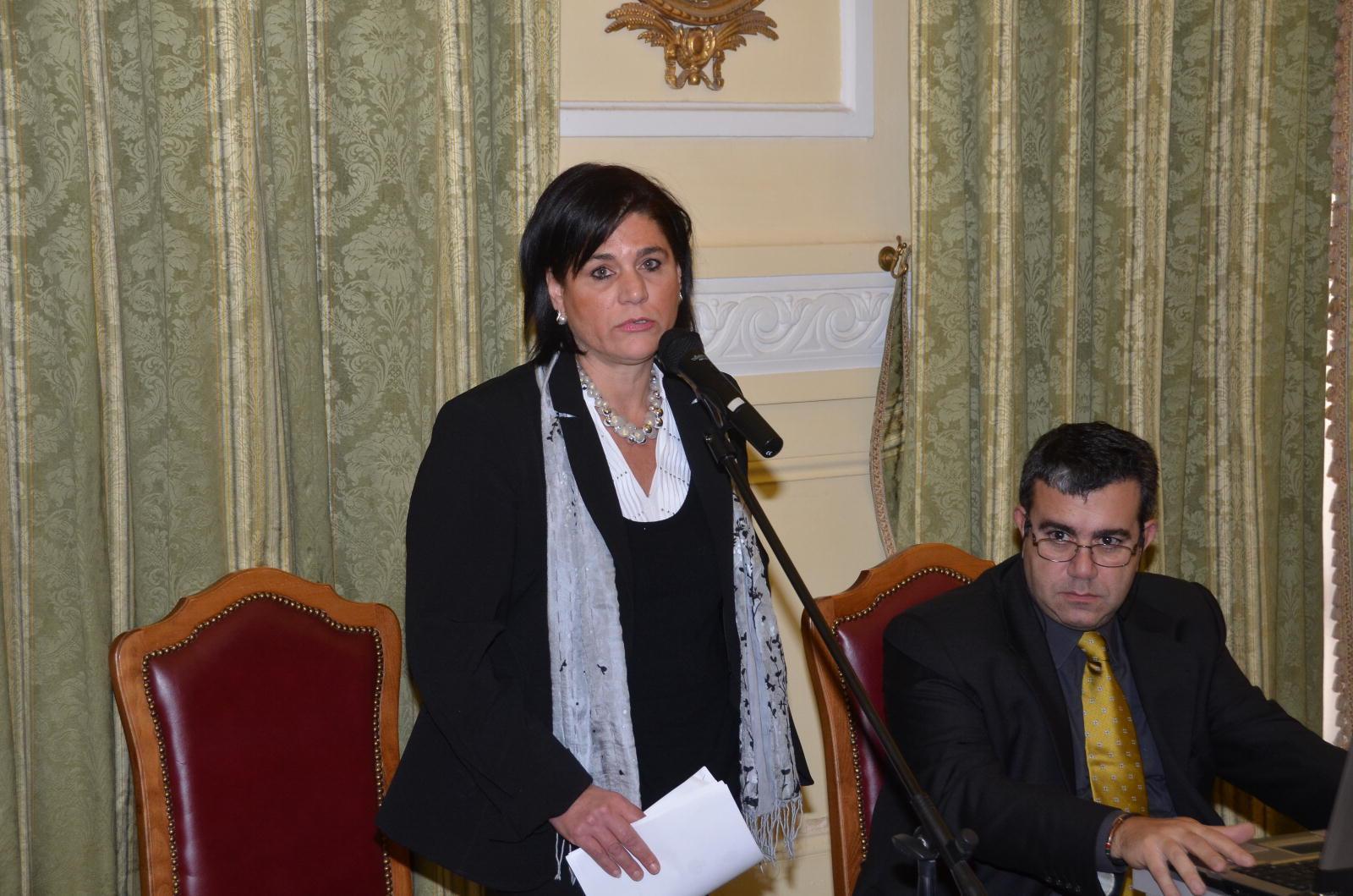 La viceprefetta Ernesta D'Alessio
