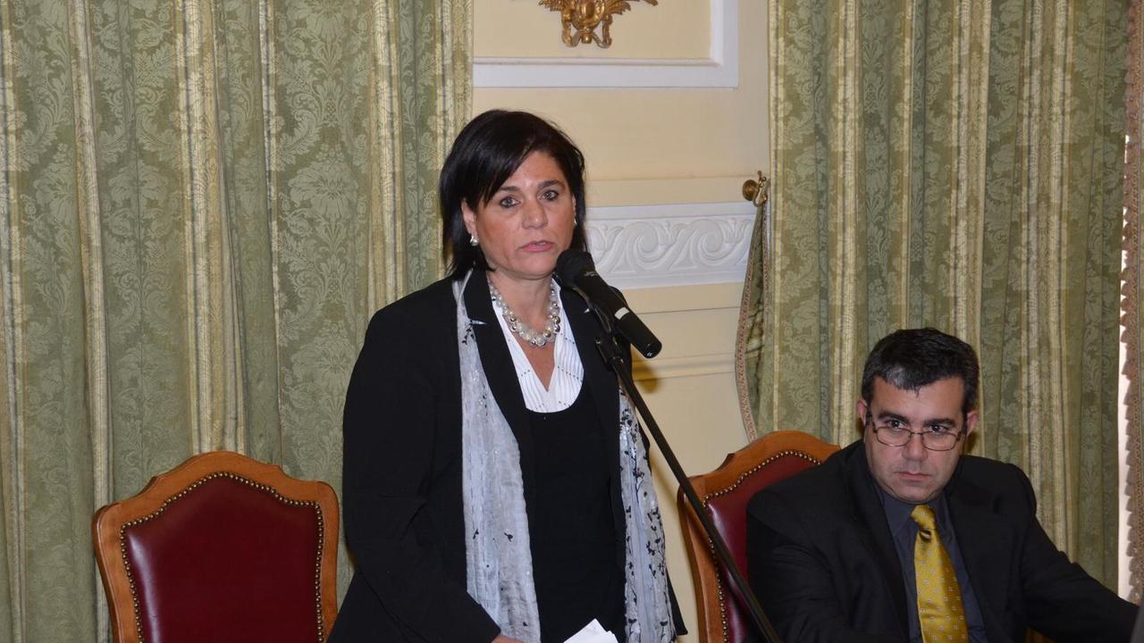 La viceprefetta Ernesta D'Alessio