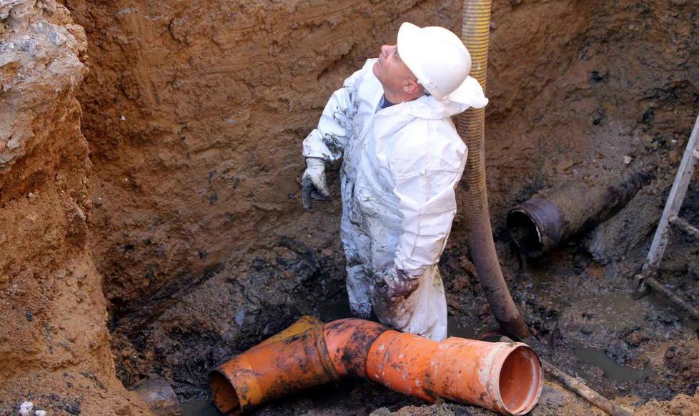 Maxi lavoro alle tubature, portata ridotta dell’80% 