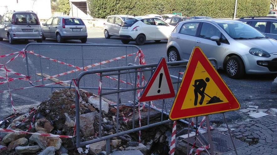 Ex Intendenza, accesso al parcheggio ko