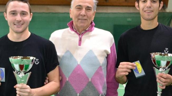 Tennis. Dragoni e Gasperini campioni provinciali di doppio