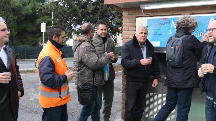 Acqua potabile gratis anche a Salviano, inaugurata la fontana